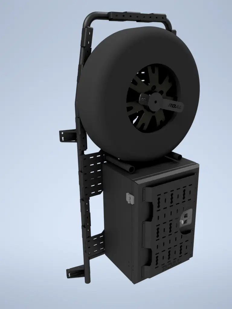 Montageträger XL Fahrerseite 907 -Staubox-Reserveradträger