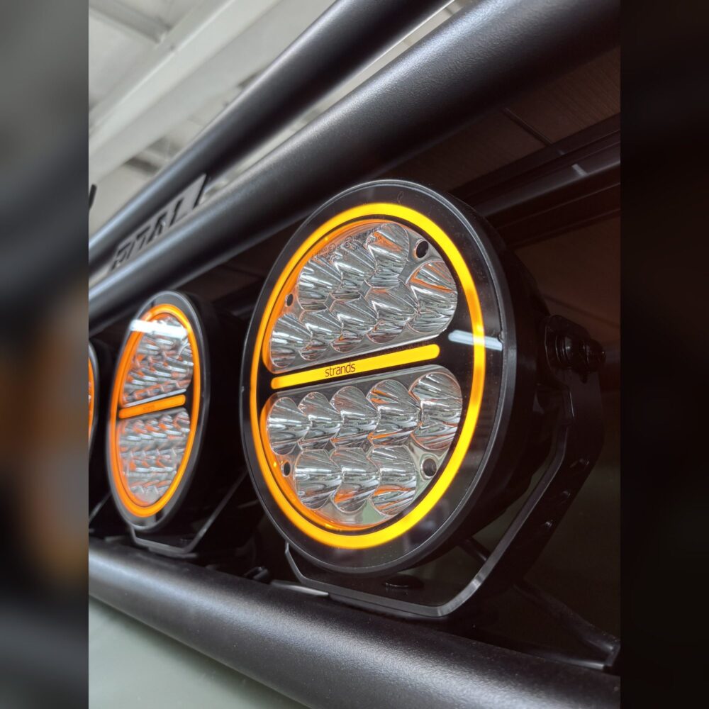 Beleuchtungssets für Dachträger von ROAL-VANS