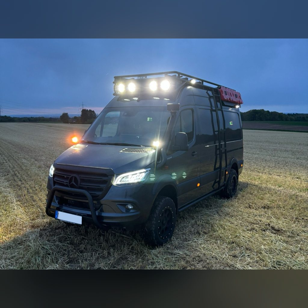 Dachträger Sprinter von ROAL-VANS – Einbaubeispiel 12