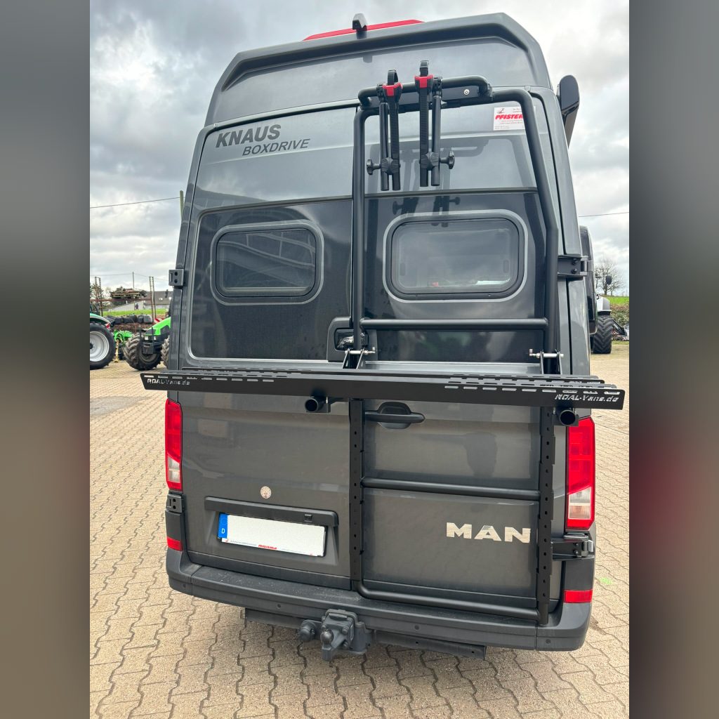 Fahrradträger Klapp-Modul von ROAL-VANS – Einbaubeispiel 2