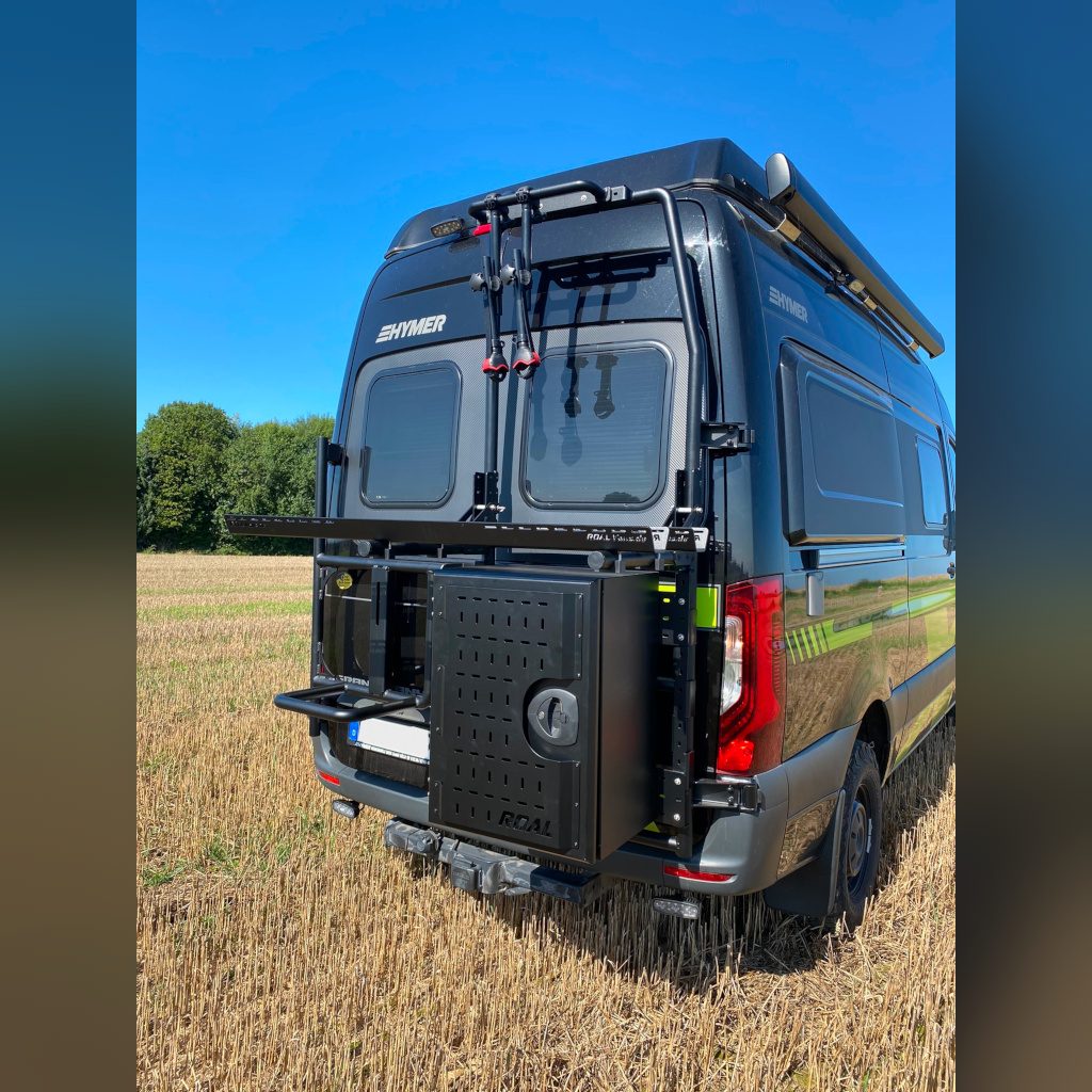 Reserveradträger von ROAL-VANS – Einbaubeispiel 2