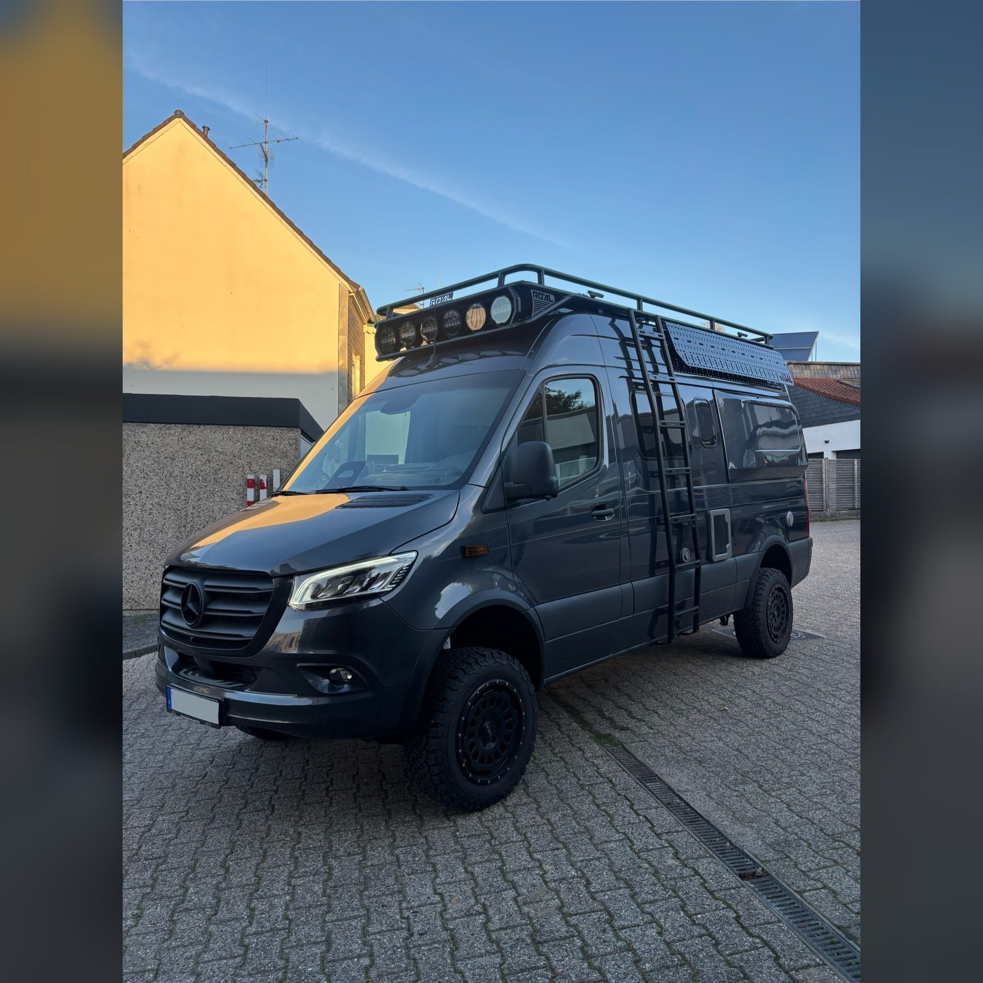 Seitenleiter von ROAL-VANS – Einbaubeispiel 4
