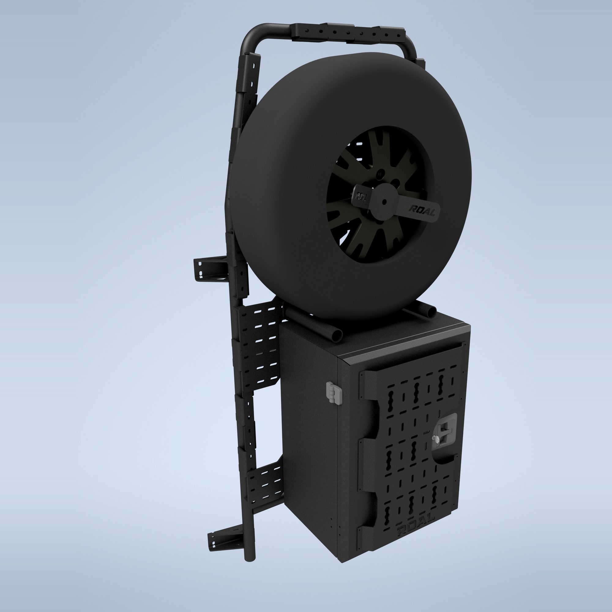 Staubox inkl. Reserverad Modul von ROAL-VANS